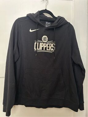 NBA Los Angeles Clippers Black Zip-Up Hoodie